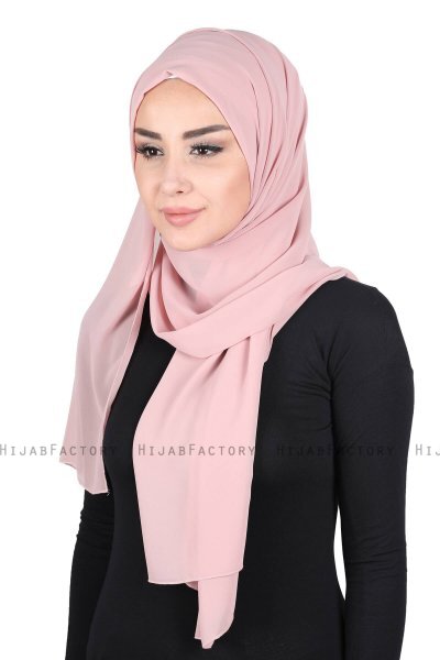 Joline - Hijab Chiffon Premium Rosa Antico