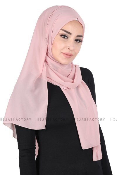 Joline - Hijab Chiffon Premium Rosa Antico