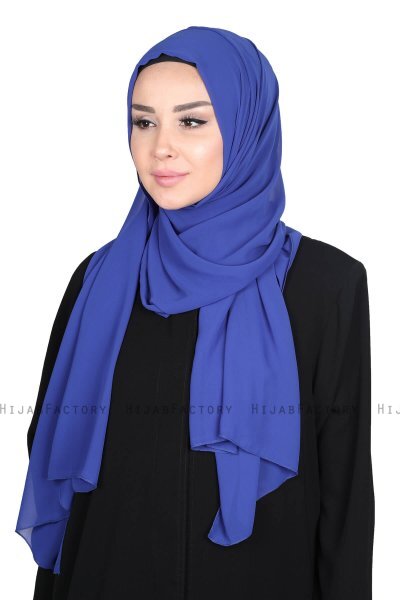 Joline - Hijab Chiffon Premium Blu