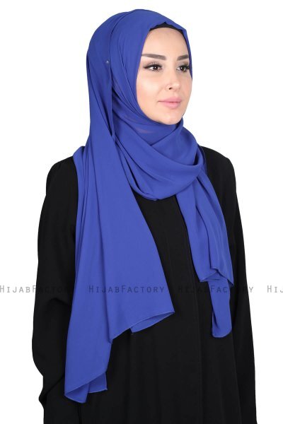 Joline - Hijab Chiffon Premium Blu