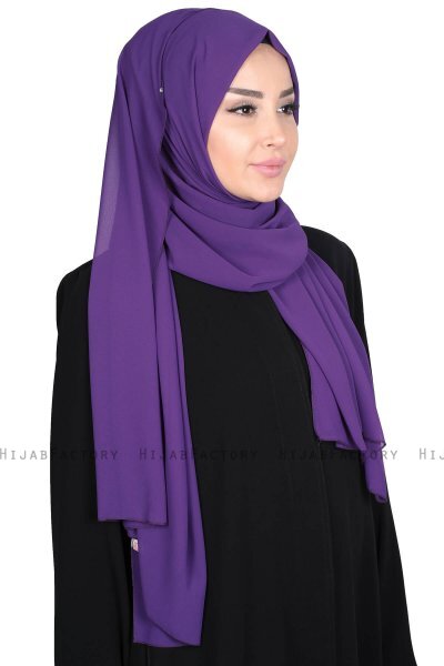 Joline - Hijab Chiffon Premium Viola