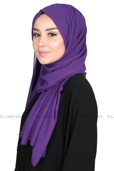 Joline - Hijab Chiffon Premium Viola