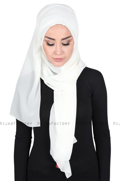 Joline - Hijab Chiffon Premium Creme