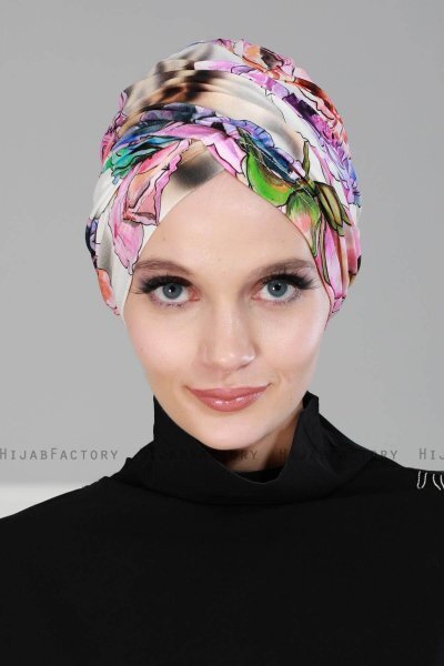 Fiona - Turbante Di Cotone Hawaii