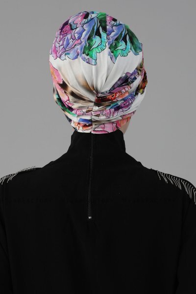 Fiona - Turbante Di Cotone Nature
