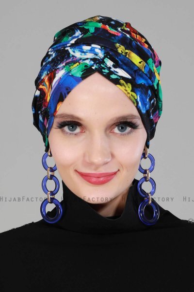 Fiona - Turbante Di Cotone Galaxy