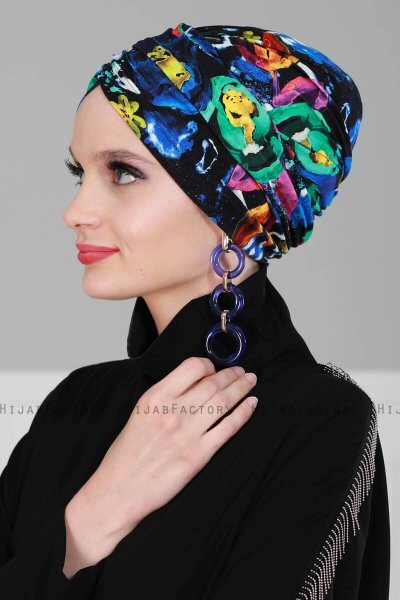 Fiona - Turbante Di Cotone Galaxy