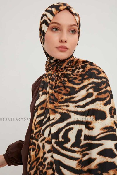 Ayten - Hijab Fantasia Marrone