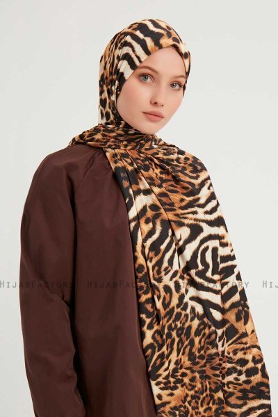 Ayten - Hijab Fantasia Marrone