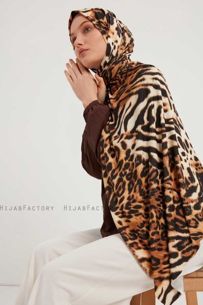 Ayten - Hijab Fantasia Marrone