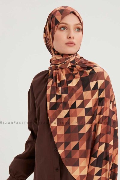 Banou - Hijab Fantasia Marrone