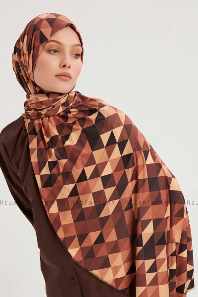 Banou - Hijab Fantasia Marrone