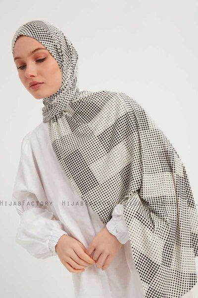 Nurgul - Hijab Fantasia Grigio Chiaro