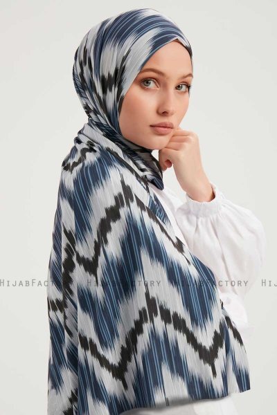 Tansu - Hijab Fantasia Blu Navy