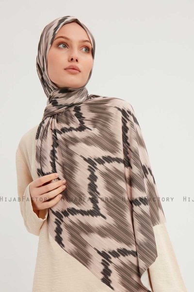 Tansu - Hijab Fantasia Marrone Chiaro