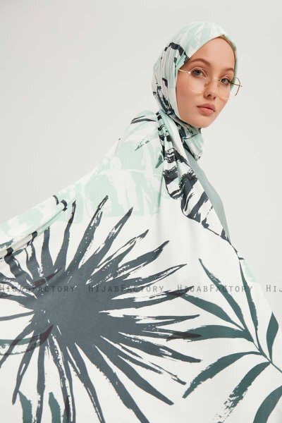 Ezmeray - Hijab Fantasia Verde Chiaro