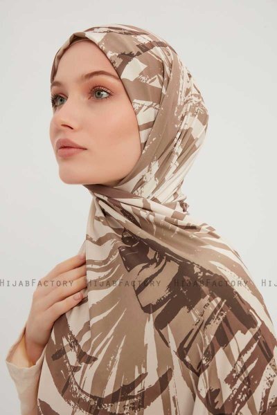 Ezmeray - Hijab Fantasia Taupe