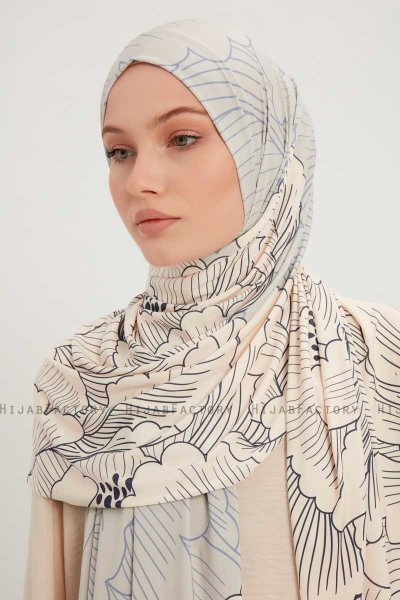 Fadime - Hijab Fantasia Blu