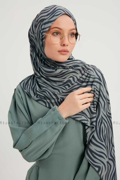 Hafiz - Hijab Fantasia Blu Navy