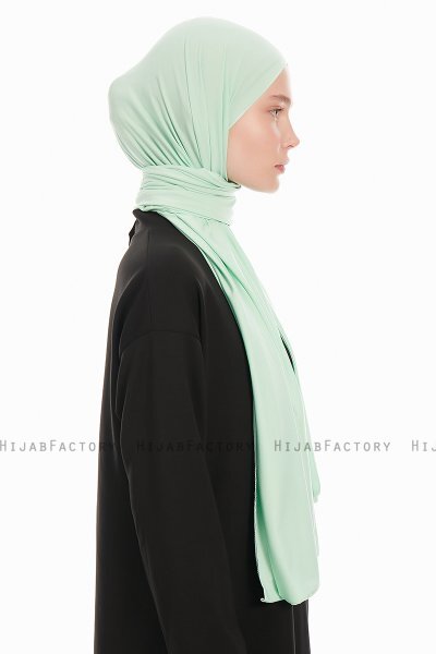 Farah - Hijab Jersey Menta