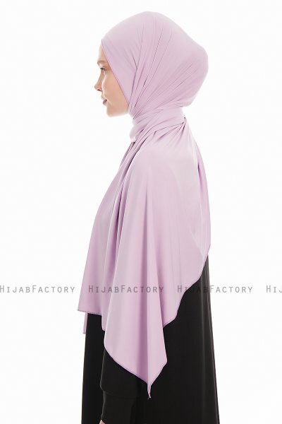 Farah - Hijab Jersey Viola Chiaro