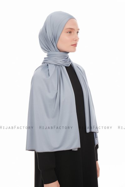 Farah - Hijab Jersey Indigo