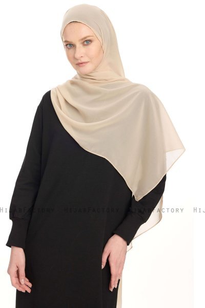 Hijab Chiffon - Taupe Chiaro