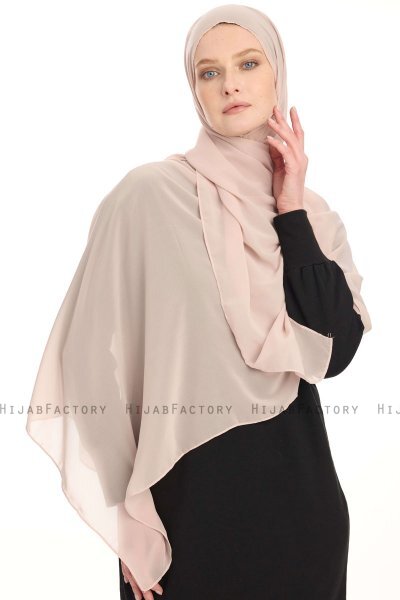 Hijab Chiffon - Nude