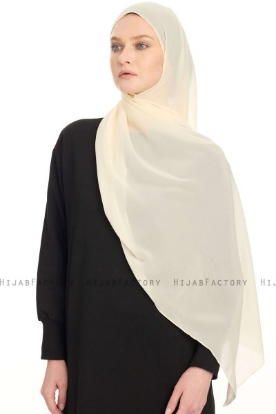 Hijab Chiffon - Beige Chiaro