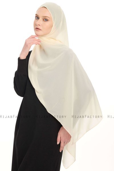 Hijab Chiffon - Beige Chiaro