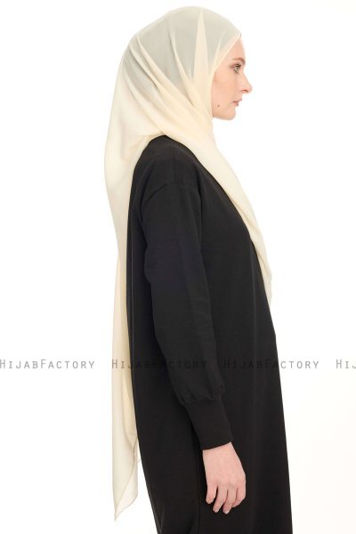 Hijab Chiffon - Beige Chiaro