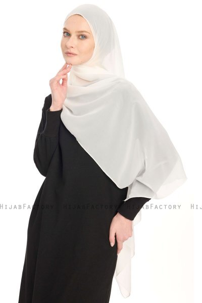 Hijab Chiffon - Creme