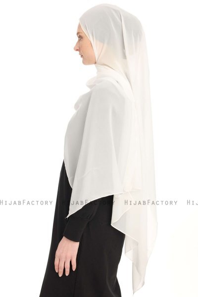 Hijab Chiffon - Creme