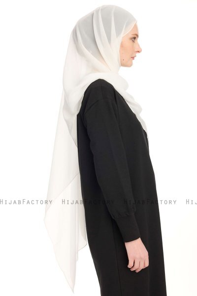 Hijab Chiffon - Creme