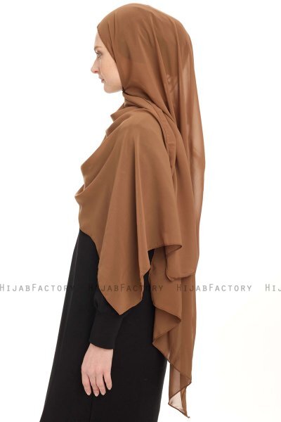 Hijab Chiffon - Marrone Chiaro