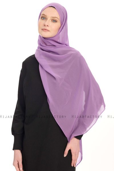 Hijab Chiffon - Viola Chiaro