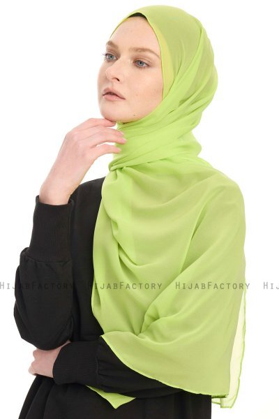 Hijab Chiffon - Verde Chiaro