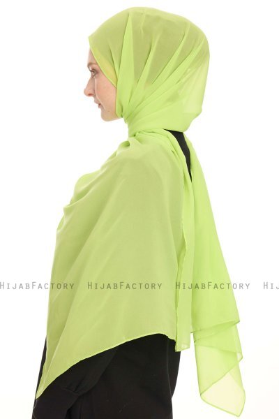 Hijab Chiffon - Verde Chiaro