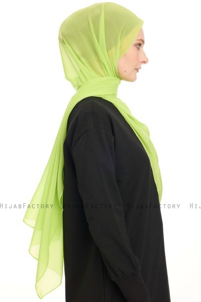 Hijab Chiffon - Verde Chiaro