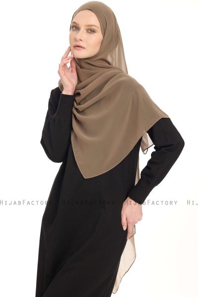 Hijab Chiffon - Taupe
