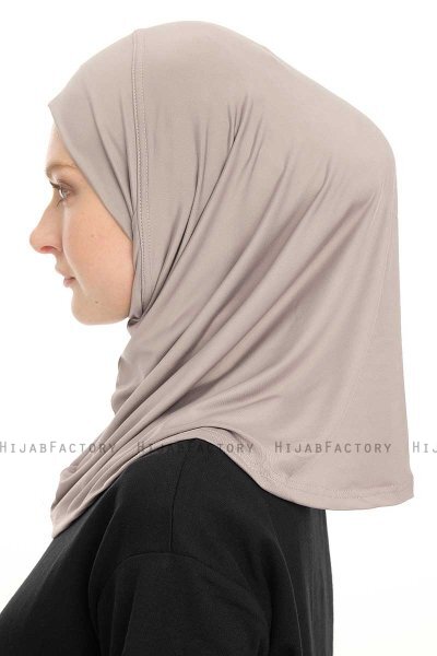 Yazmin - Hijab Amira Marrone Chiaro Ready To Wear