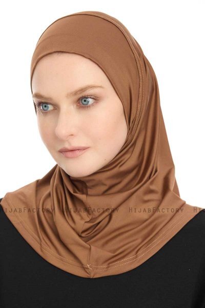 Yazmin - Hijab Amira Marrone Ready To Wear