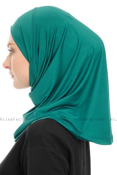 Yazmin - Hijab Amira Verde Scuro Ready To Wear