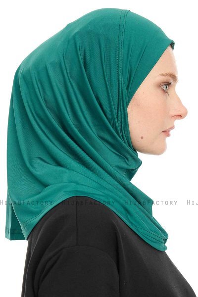 Yazmin - Hijab Amira Verde Scuro Ready To Wear