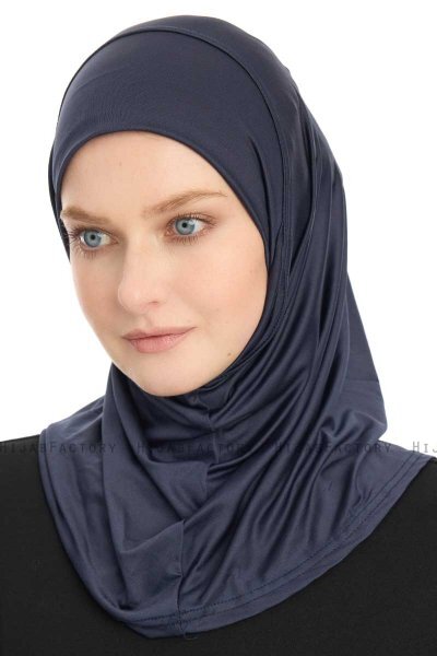 Yazmin - Hijab Amira Blu Navy Ready To Wear