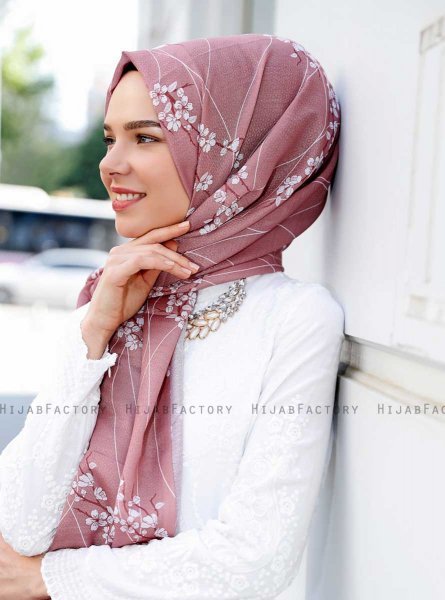 Abira - Hijab Fantasia Rosa Scuro - Sal Evi