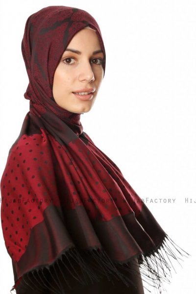 Alev - Hijab Fantasia Bordò