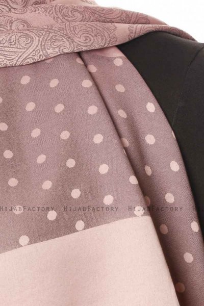 Alev - Hijab Fantasia Rosa Antico