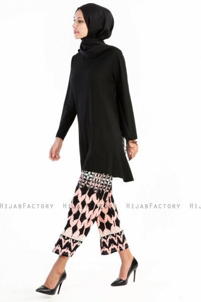 Aliye Svart Tunika & Byxa Miss Halima 280524-2