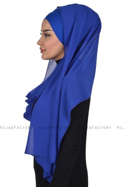 Alva - Hijab & Bonnet Pratico Blu